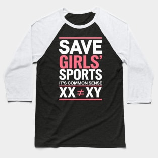 SAVE GIRLS SPORTS XX ≠ XY Baseball T-Shirt